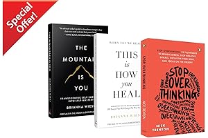 Overcome Overthinking with a Combo Pack of "Stop Overthinking", "The Mountain is...