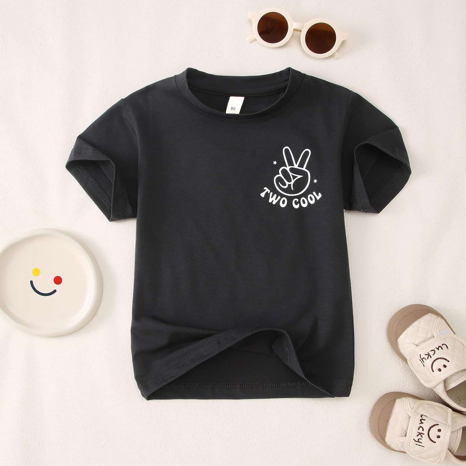 Two Cool Birthday Shirt 2nd Birthday Boy Tshirt 2 Year Old Toddler Boy Second Bday Party Outfits Short Sleeve Top - Image 6