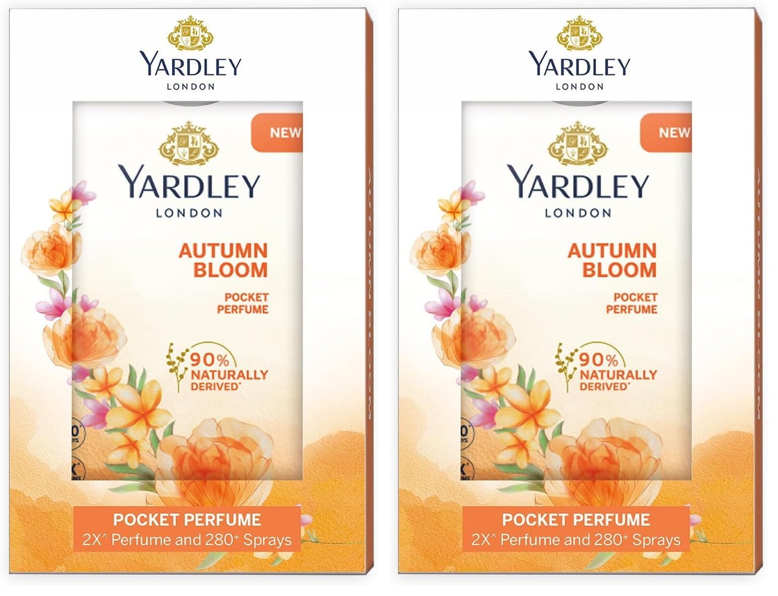 Yardley London Autumn Bloom Compact Perfume Pocket Perfume With A Floral Fragrance| Daily Use Perfume Spray For Women|90% Naturally Derived 18Ml (Pack of 2)-picture-13