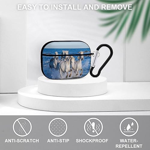 Miniatura 3 de Funda protectora completa a prueba de golpes para Airpods Pro (21 generación) con llavero, funda protectora completa a prueba de golpes, funda