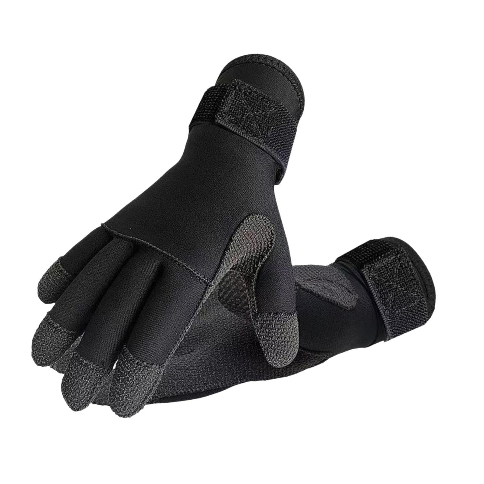 Guantes de Buceo, Guantes de Natación, Equipo Antideslizante, Resistente Al Desgaste, Protección de Manos, Accesorios para Deportes Acuáticos, Cinco D