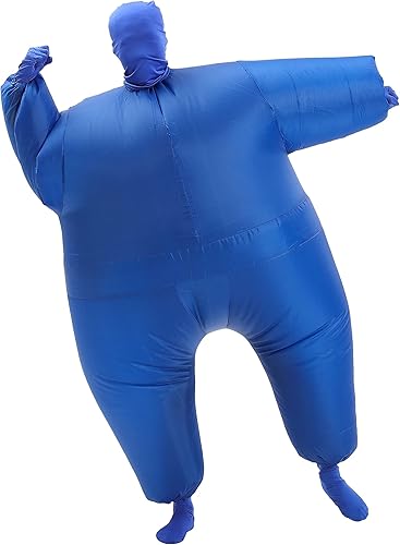 Miniatura 2 de IRETG Adult's Inflatable Costume Full Body Jumpsuit Halloween Funny Blow Up Costumes