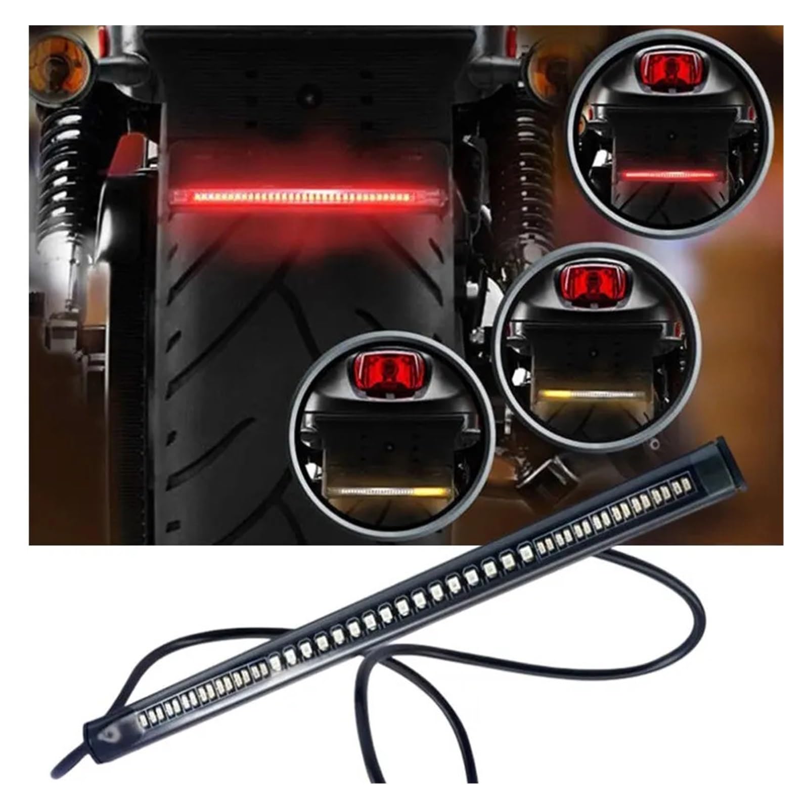 Luce stop freno moto 2835 3014 SMD Indicatoris Motos