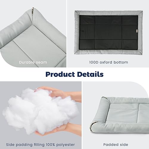 Miniatura 5 de Miguel Oxford Ripstop - Cama impermeable para perros para exteriores, para jaulas de metal para perros, resistente al agua, para todo tipo de clima,