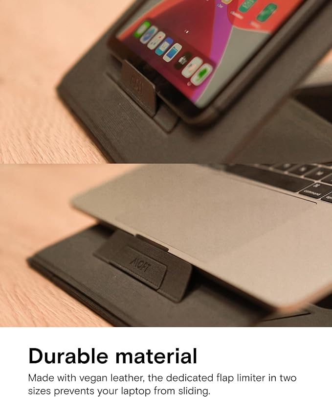 MOFT Soporte Plegable para Laptop, Diseño Ergonómico Portátil, Negro miniatura 6