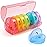 Sukuos Large Weekly Pill Organizer 2 Times a Day, Daily Pill Box 7 Day Easy to Open with Double Protection, AM PM Pill Case for Medicine/Vitamin/Fish Oil/Supplements (Glitter Pink)
