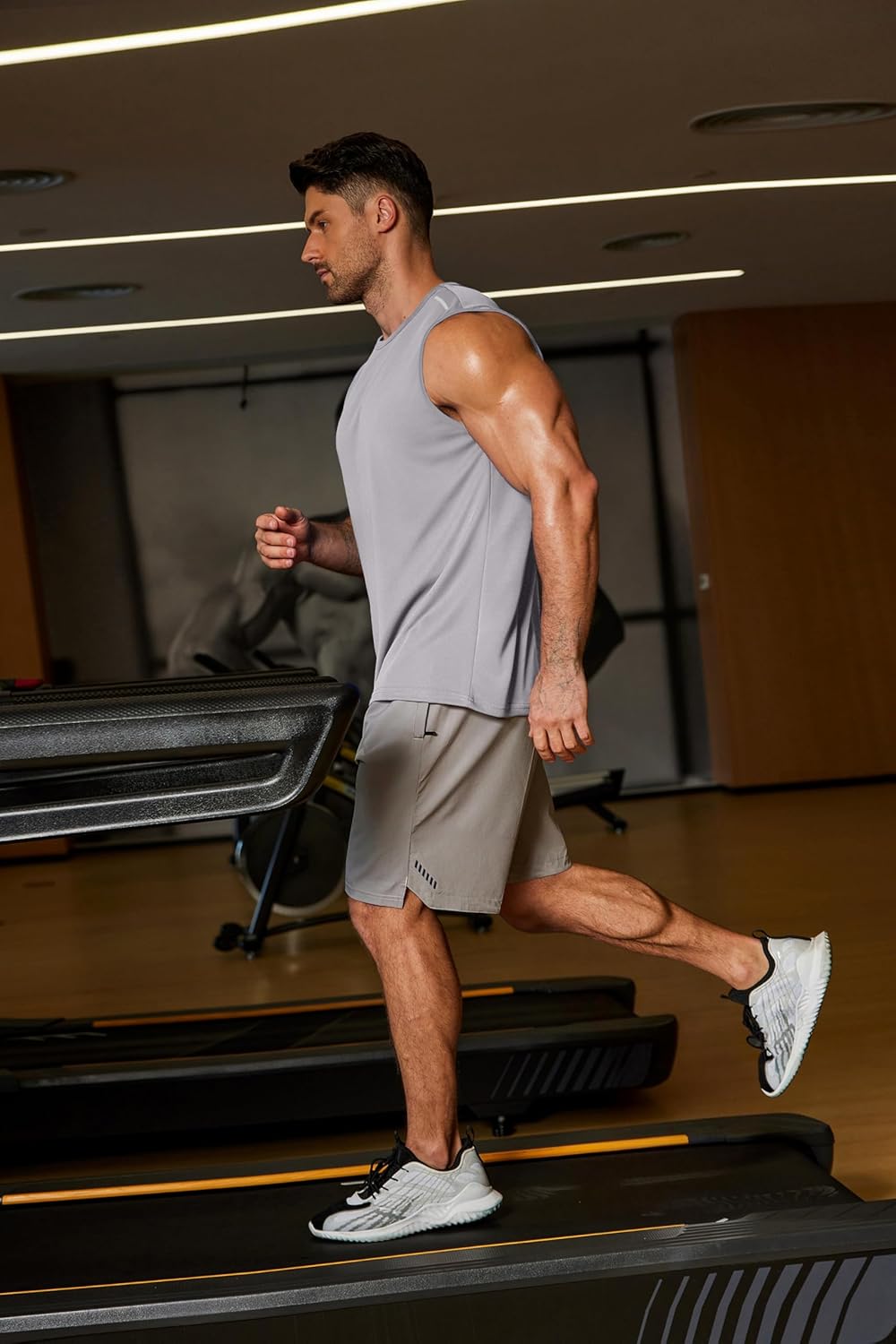 COOFANDY Men's Sleeveless Shirt Quick Dry Workout Tank Top Gym Muscle T Shirts Sport Athletic Tanks Moisture Wicking - Image 3