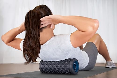 Miniatura 5 de Teeter Rodillo de espuma de masaje, texturizado para alivio muscular de tejido profundo para aumentar la recuperación, flexibilidad, movilidad,