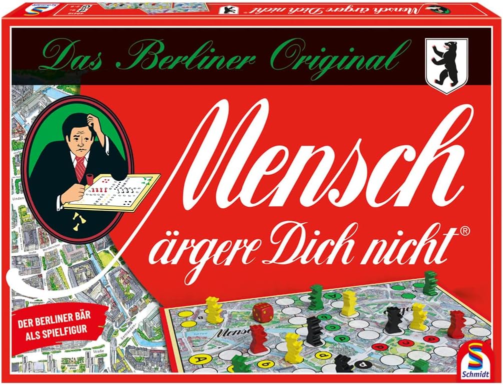 Schmidt Spiele 49418 - Mensch ärgere Dich Nicht Berlin Special Edition