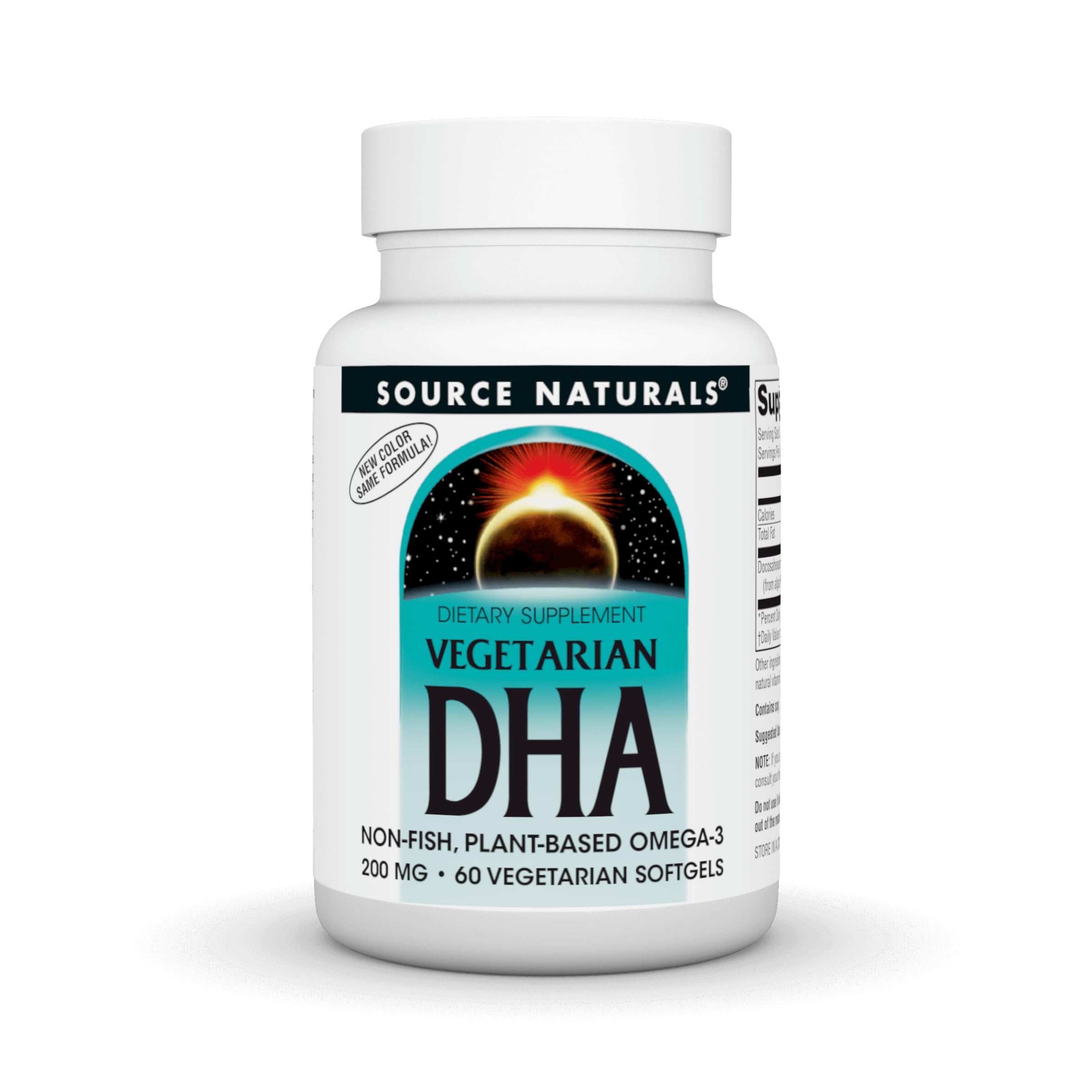 Source NaturalsDHA - Neuromins, Non-Fish, Plant-Based Omega-3* - 60 Vegetarian Softgels