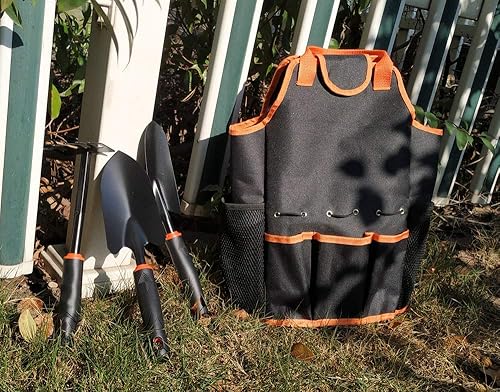 Miniatura 4 de Juego de herramientas de jardinería inusuales, juego de herramientas de jardín de 4 piezas, kit de herramientas de jardín de mano con bolsa de