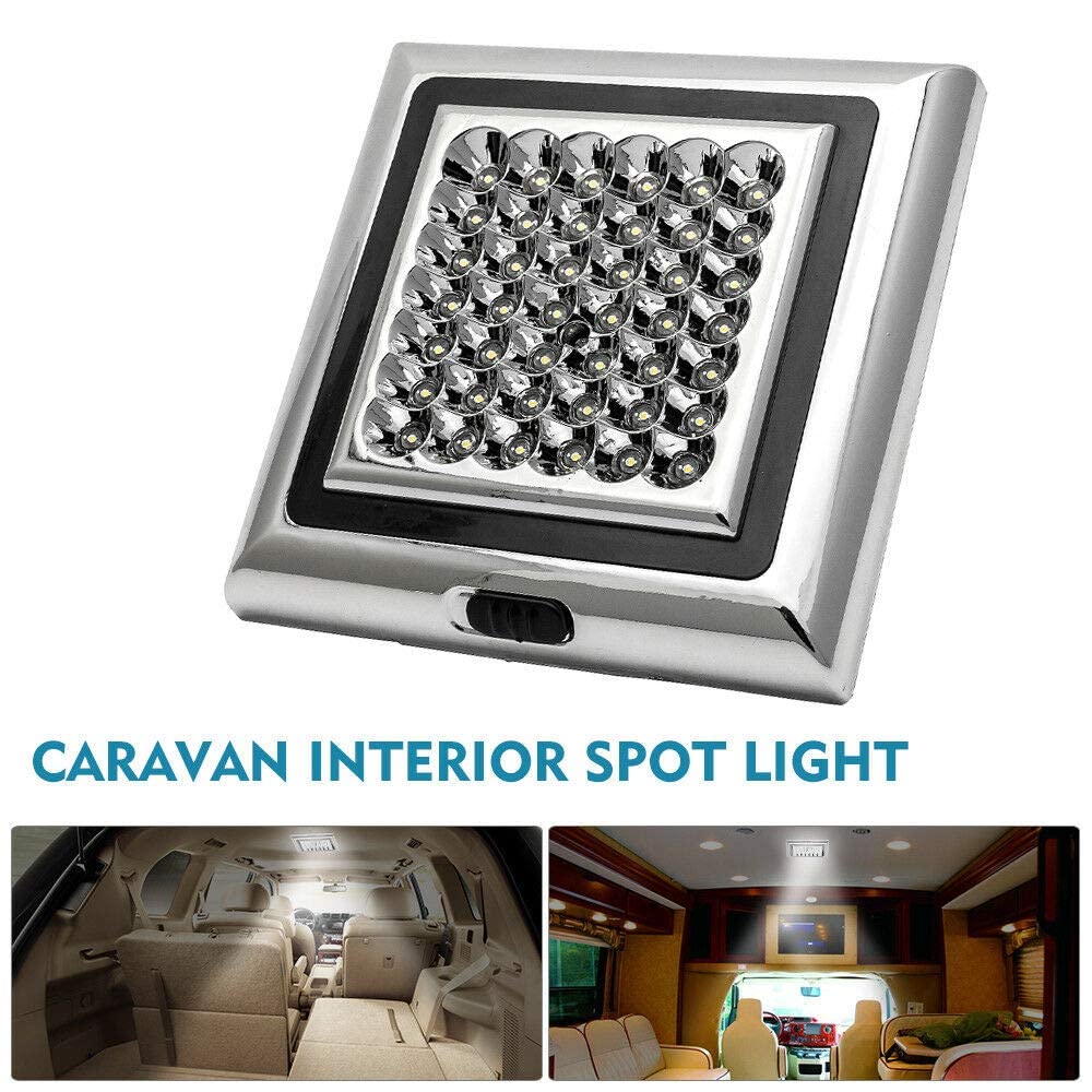 Plafoniera LED Camper 12V, 180LED 900LM Illuminazione - Foto 8