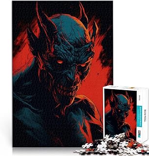Comprar Juego desafiante y Juego Familiar El Diablo Puzzle de 1000 Piezas para Adultos 38x52cm Interacción Entre Padres e Hijos para Mayores de 14 años