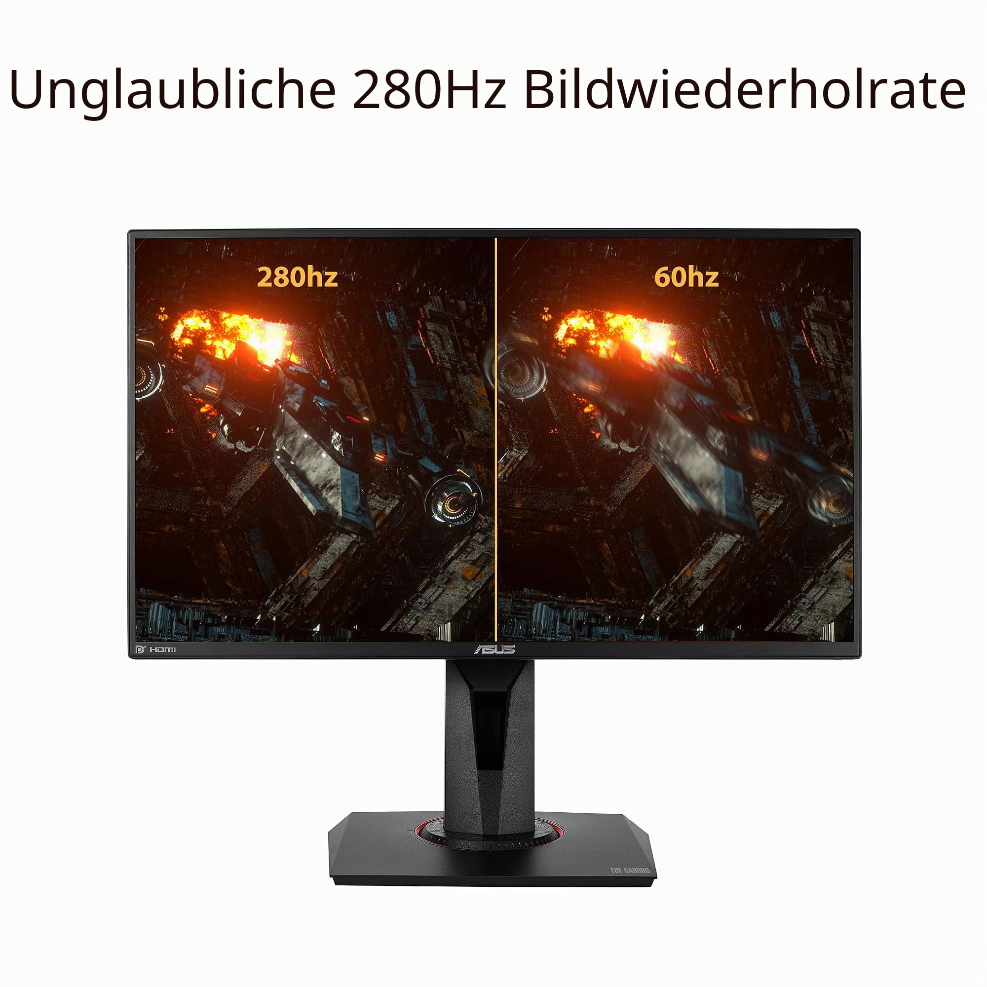 ASUS TUF Gaming VG258QM | 24.5 Inch Full HD Monitor | 280 Hz, 0.5