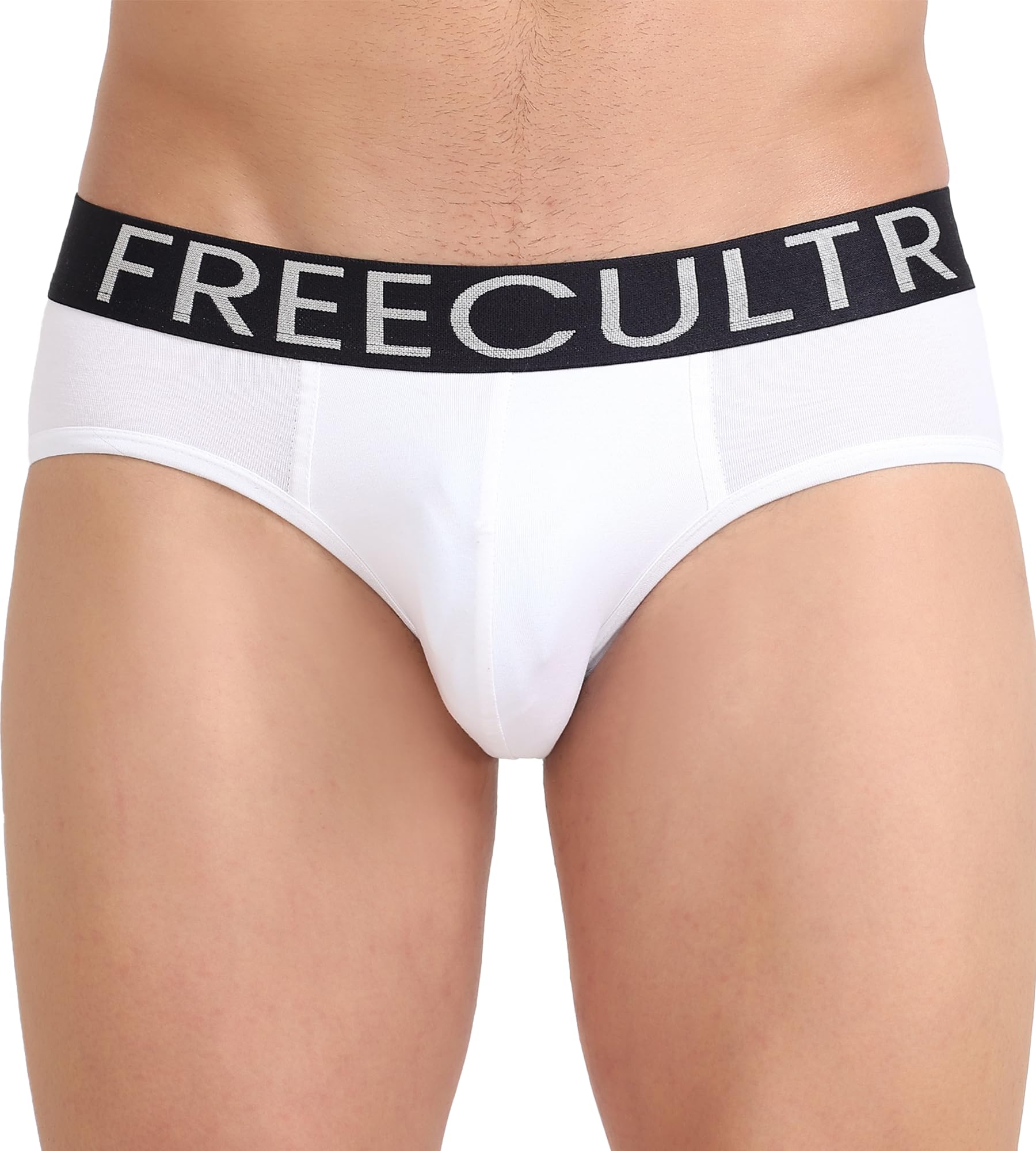 freecultr Organic Cotton Elastane Stretch Underwear for Men Breathable Comfortable Briefs Innerwear Sweat Absorbing Undergarments with Ultrasoft Waistband-picture-55