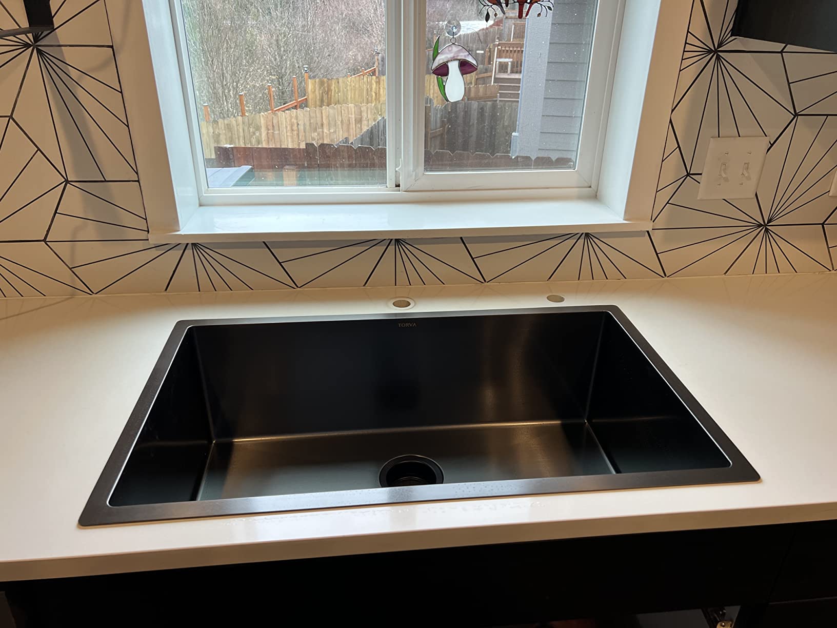 26/mo Finance TORVA 32 x 19 Inch Gloss Black Ceramic Coating with