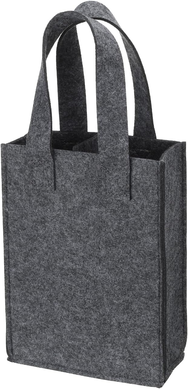 PATIKIL 2 Bottle Wine Carrier Tote Bag, Wine Bottle