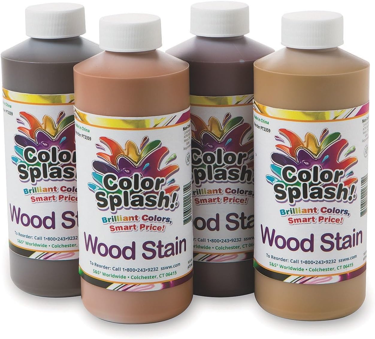 Color Splash!® Gel-Based Wood Stain, 16 oz. (Pack of 4)