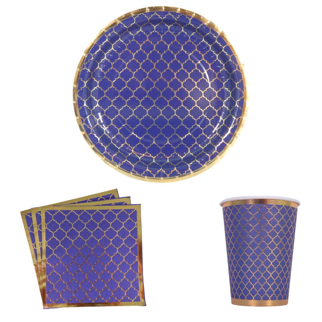Peacock Supplies - Moroccan Party Pack - Navy