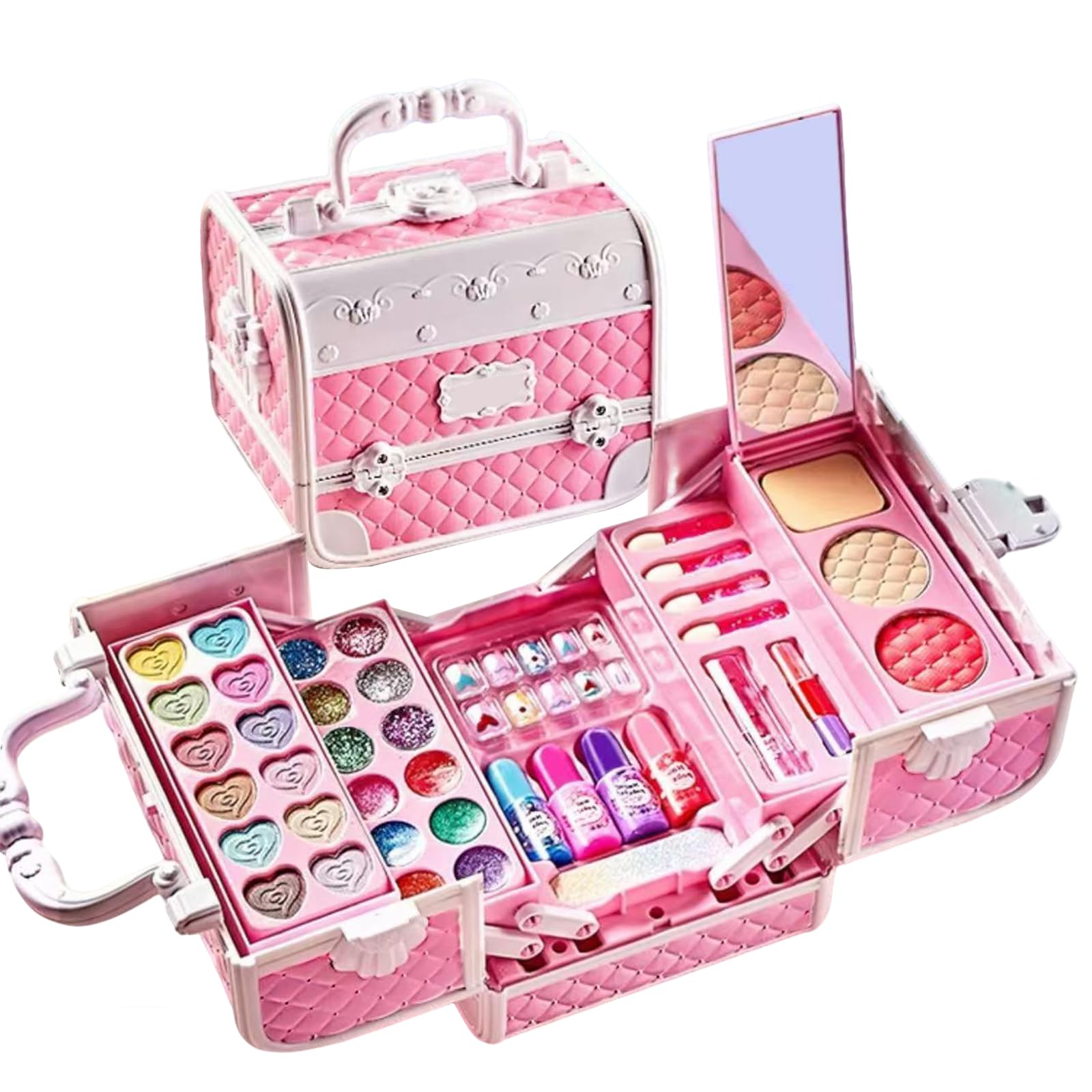 お買い得♡気まぐれ出品♡3歳女の子♡アレンジセット Amazon | 女の子 ピンクのメイクセット 子供 プレゼント 誕生日 3 4 5