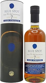 Blue Spot Cask Strength Single Irish Pot Still Batch 2 7 year old Whiskey 70cl 589 ABV