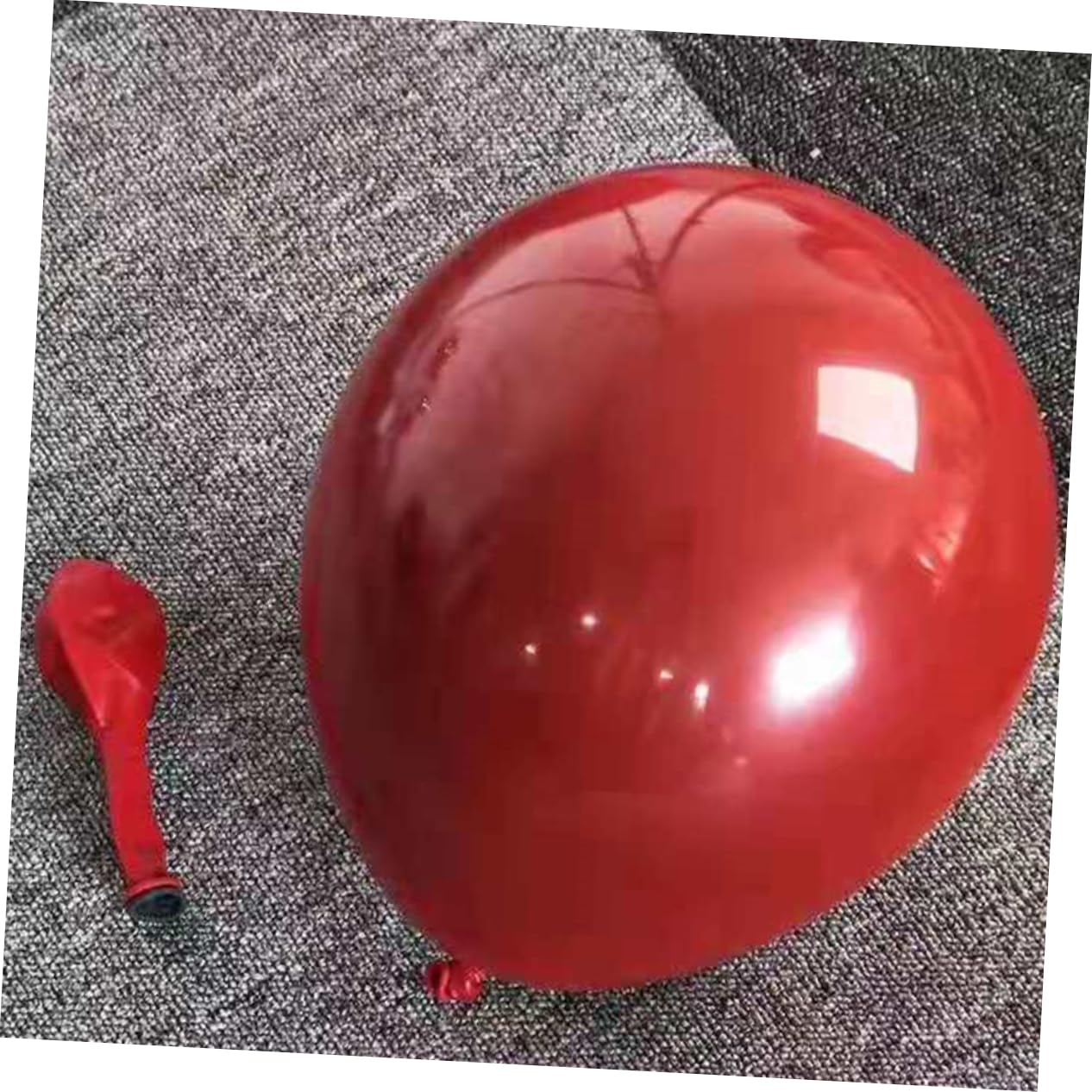 25 Palloncini Doppi in Lattice Rosso 18 Pollici per Matrimonio | Confezione da 25 Pezzi, Stile Romantico e Raffinato, Adatti a Festa e Cerimonia