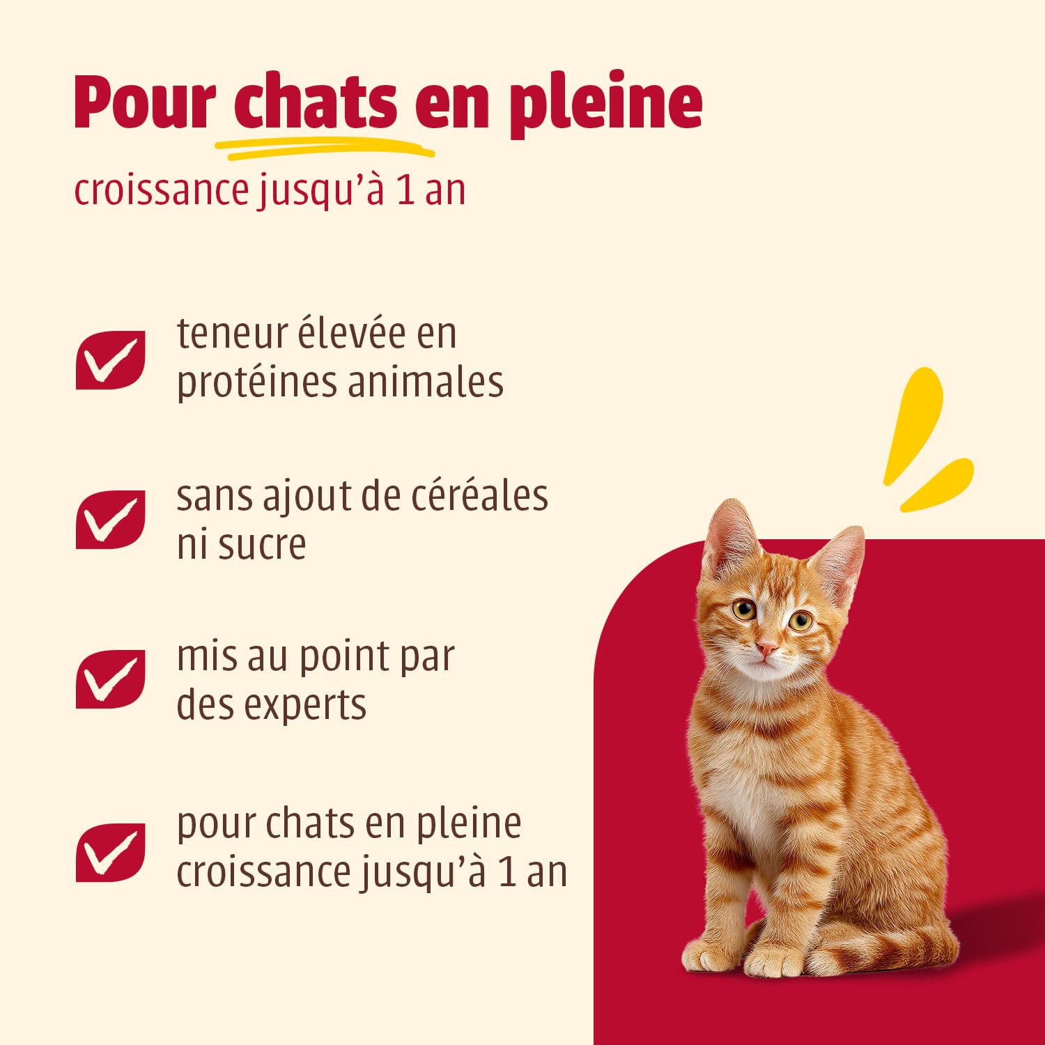 Nourriture Humide pour Chats Carny Kitten Mix Variation (12 x 200 g) - Nourriture Humide pour Chatons sans céréales ni Sucre - pour Chatons en Croissance jusqu'à 1 an - avec ingrédients Frais