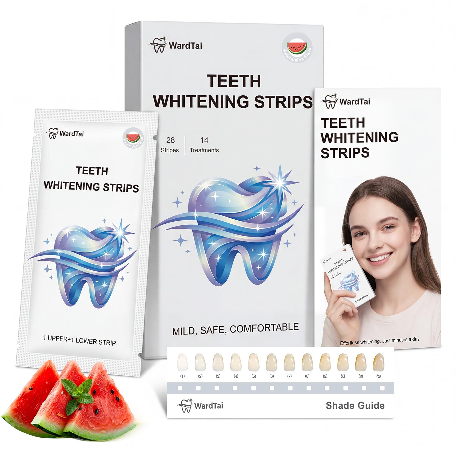 Sensitive Teeth Whitening Strips - 7-Day Starter -9