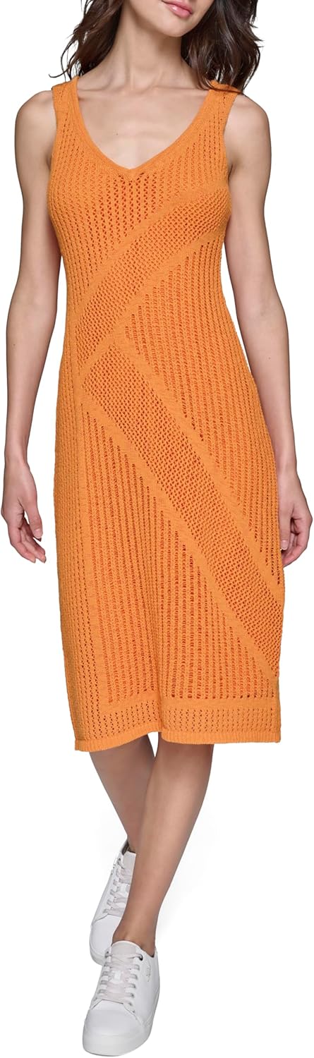 Karl Lagerfeld Women's Casual Bright Summer Dress