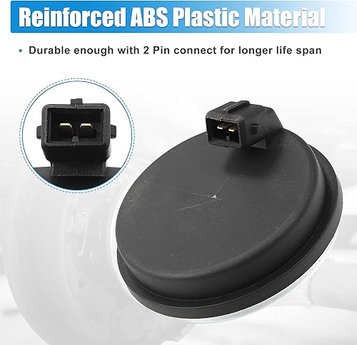 Miniatura 4 de X AUTOHAUX Cojinete de cubo trasero ABS Sensor de velocidad para Hyundai Veloster N Tucson Sonata W/O AWD, Kia Sportage 2WD 58980-C1100 - Tapa de