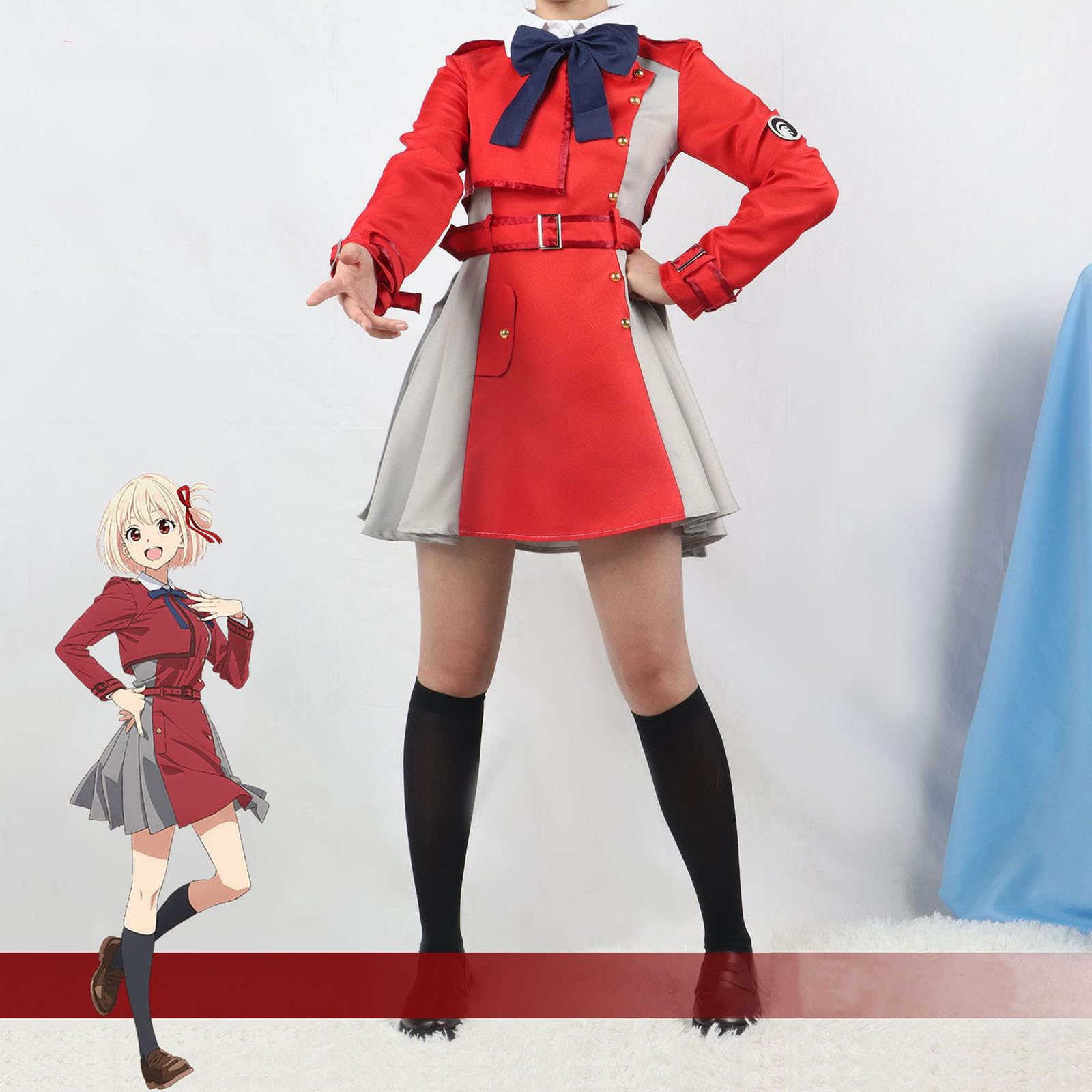 Amazon.co.jp: リコリス・リコイル コスプレ 衣装 錦木 千束 井ノ上