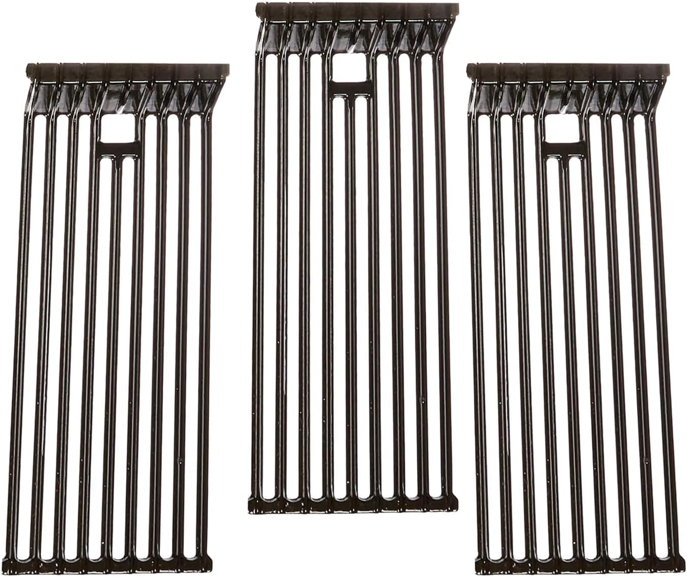 Shengyongh CC62203 (3-Pack) Matte Enamel Cast Iron Grate for Broilmaster D4, G-4, G-4 TSXPL, G-4 TSXPN, G-4 TXPL, G-4 TXPN, P4, U4