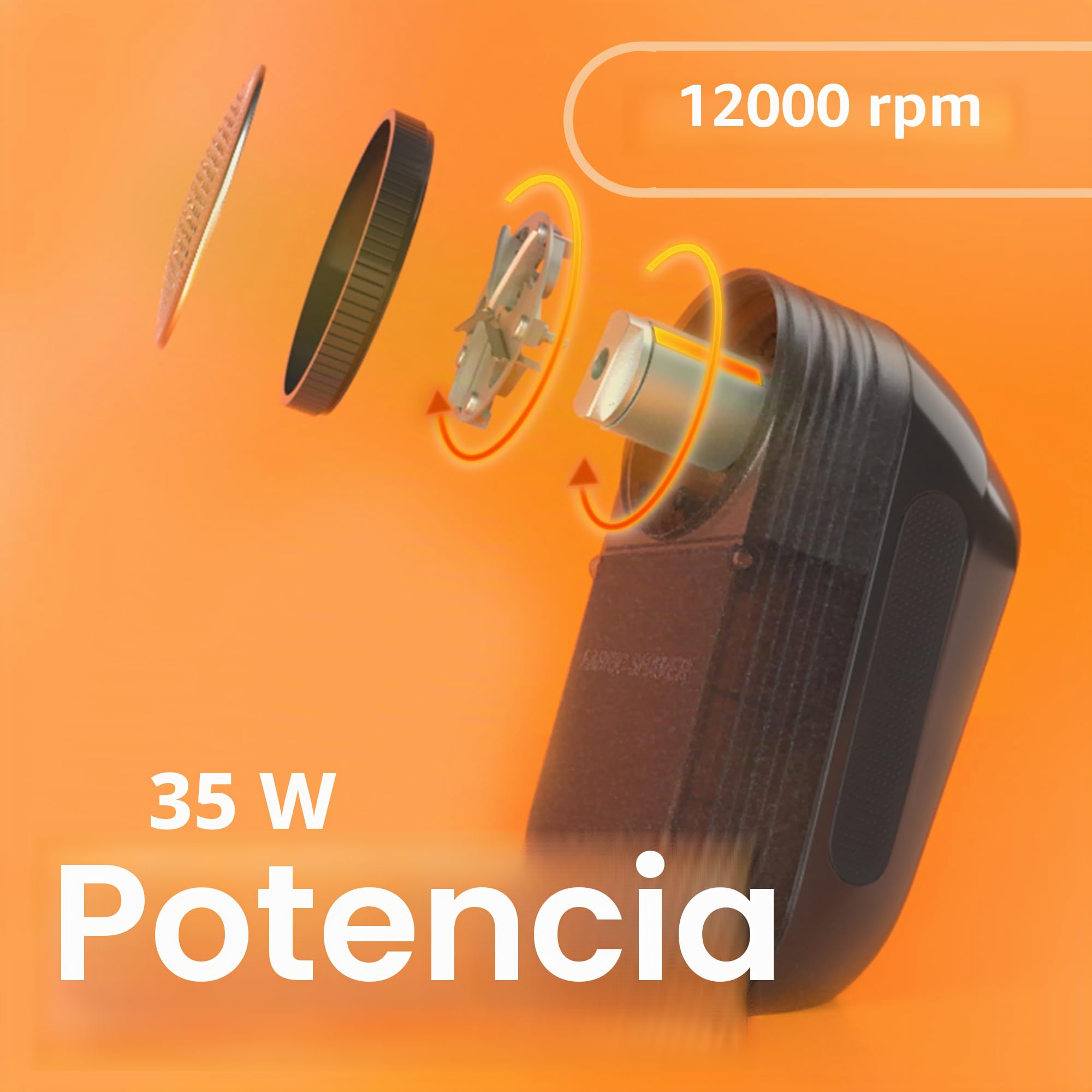 Pionix Afeitadora de tela extra potente, removedor de pelusas eléctrico de 35 W para ropa, tapicería, muebles, sofá, velocidad de 12000 rpm, afeitadoras de suéter resistentes para eliminar pelusas,