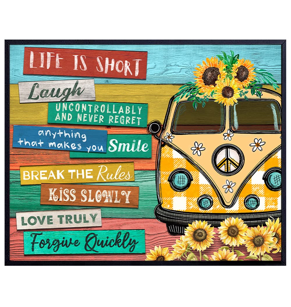 Hippie Wall Art Hippie Room Decor Boho Wall Decor