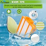 RV2620WDCA Pièces de rechange pour requin RV2610WA AV2610WA RV2620WA RV2610WD RV2410WD RV2620WD Kit de filtre pour brosses Mop avec requin AI Ultra 2-in-1 Aspirateur robot, 4 Des tampons, 2 HEPA Filtres, 6 Brosses latérales