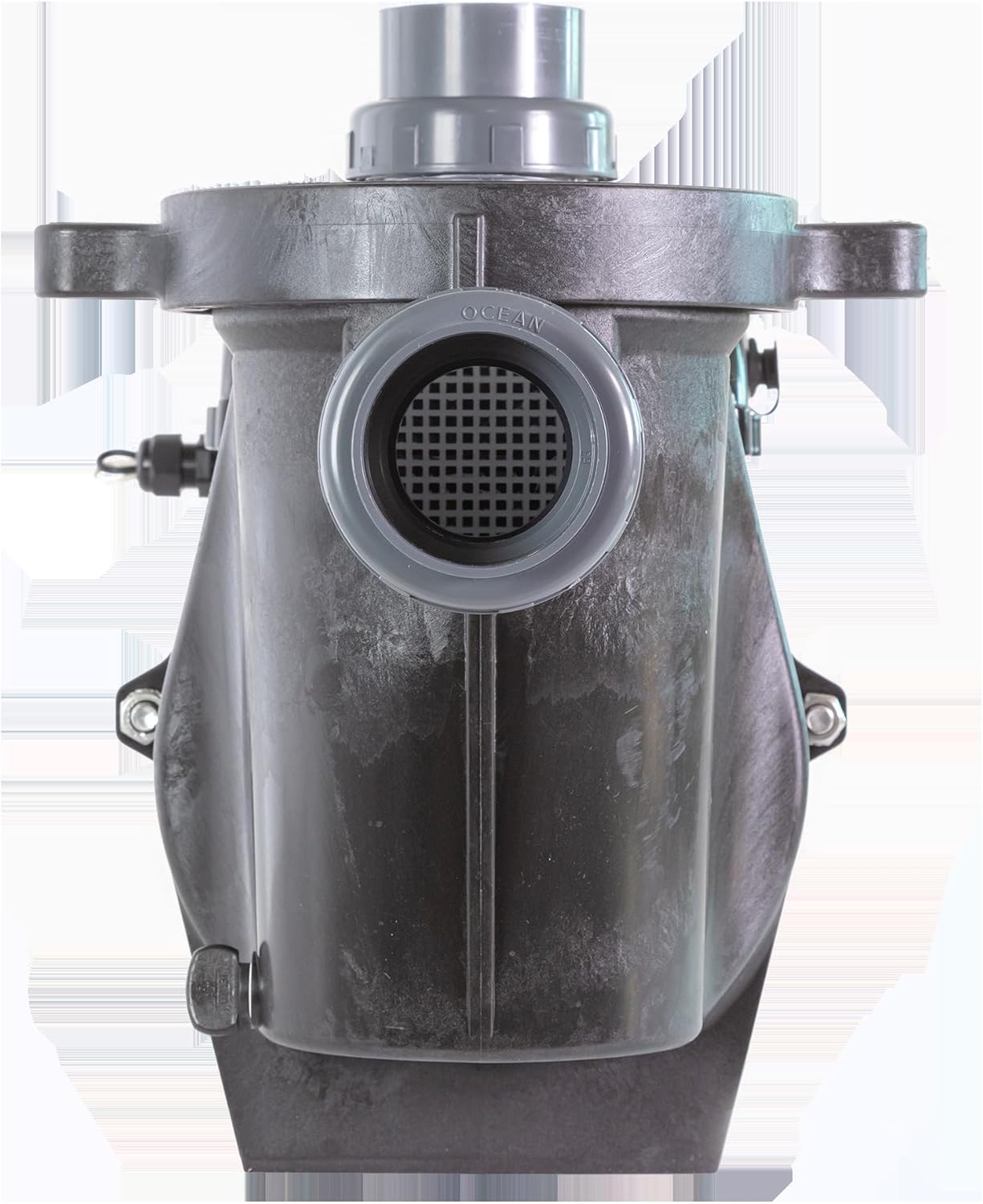 Esiosa view of Pentair WhisperFlo VS2m Pool Pump showing skimmer basket