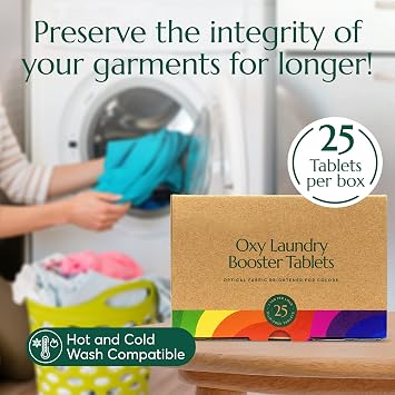 CLEANOMIC Foaming Hand Soap Tablets, Oxy Laundry Booster Tablets & Tablet Tin Bundle