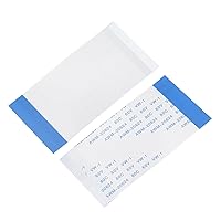 Vista 46 de uxcell Cable plano flexible FFC, 5 clavijas de 0.020 in de paso de 1.181 in, FPC FFC, cable de cinta flexible para TV LCD, audio de coche