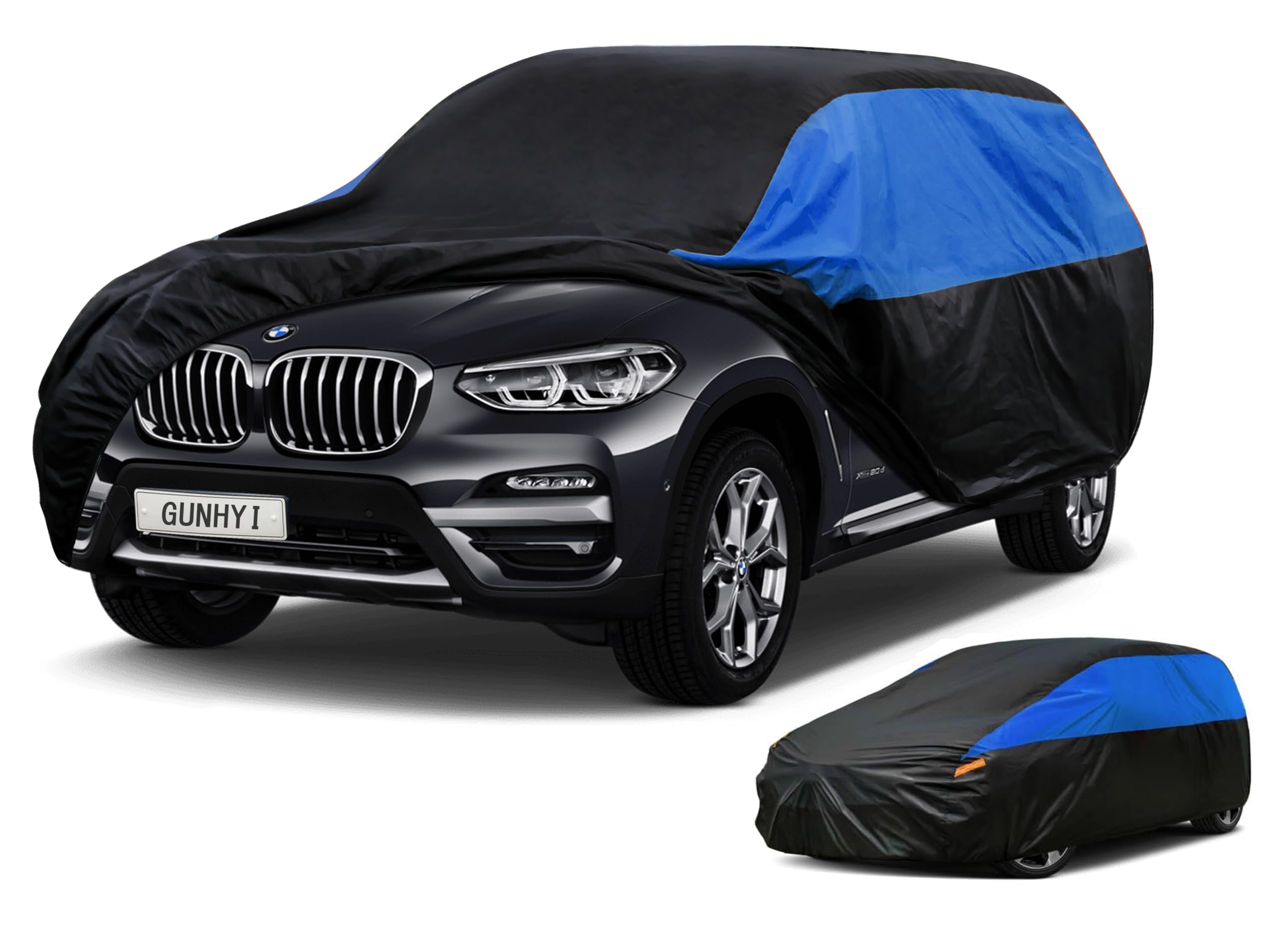 GUNHYI Car Cover Custom Fit X3 (2011-2026) Waterproof All Weather, Lightweight Full Car Cover Outdoor Sun UV Rain Dust Snow Wind Protection.