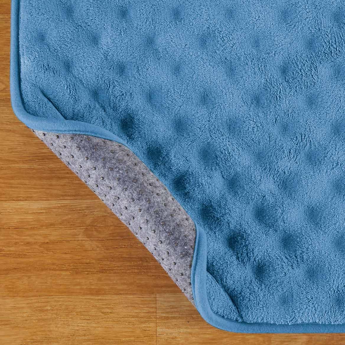 Gajula.Enterprises Anti-Fatigue Slice Kitchen Mat Light Blue – 30" x 20 1/4" Cushioned Floor Mat