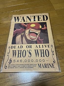 Amazon.co.jp: ワンピース 懸賞金ポスター 手配書 ONEPIECE