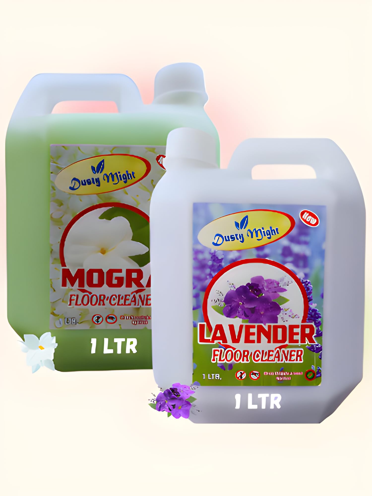 Dusty Might Floor Cleaner Disinfectant Phenyl Liquid Surface Stains & Germs Cleaning For Homes Offices and Commercial Use | Phenyl Combo | 1L Pack of 2 (Mogra and Lavender) 2 L (B0CWYFCG21) Amazon Price History, Amazon Price Tracker