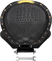 Vista 9 de Asiento de Conducción para Motocicleta Bobber Asiento Solo con Kit de Soporte de Montaje de Base con Resorte de Reemplazo para Harley Davidson