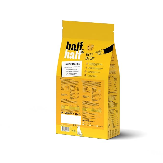 Foto 2 de 6 de half&half - Pienso seco para Gatos - Pienso seco para Gatos - para Gato Adulto - Carne de Vacuno