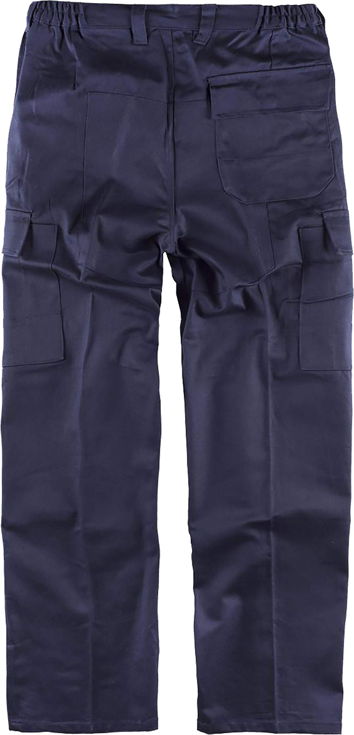 Work Team Pantalón ignífugo Multibolsillos. 100% Algodón. Certificado IGNIFUGO EN11612. Hombre Marino 44