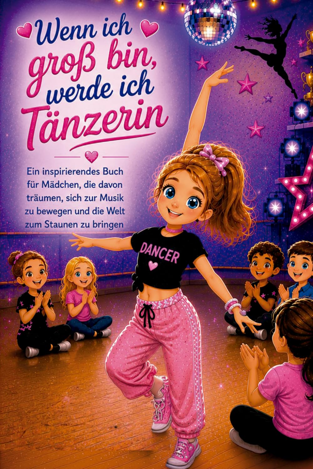 Wenn ich groß bin, werde ich Tänzerin: Ein inspirierendes Buch für Mädchen, die davon träumen, sich zur Musik zu bewegen und die Welt zum Staunen zu bringen