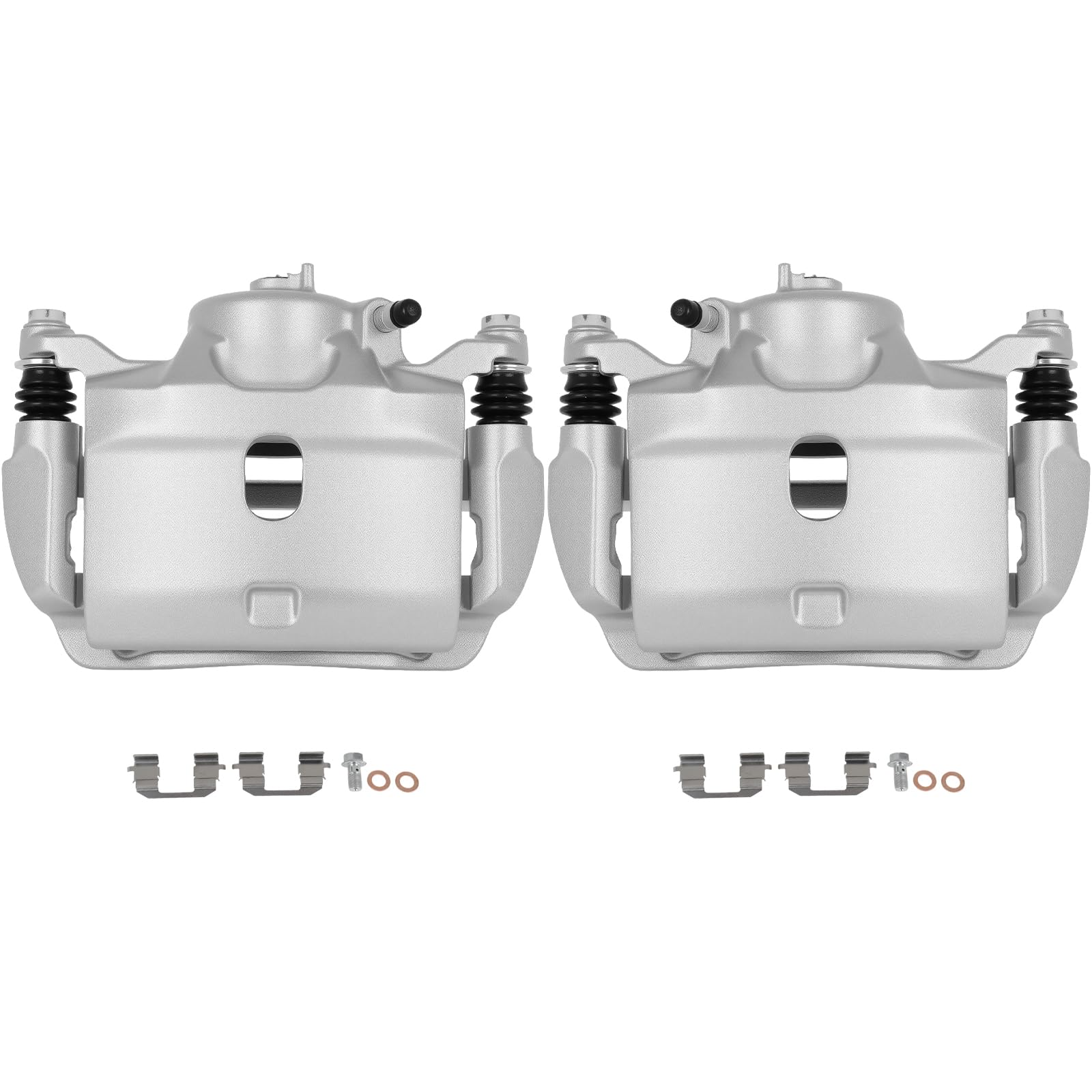 SCITOO Front Brake Caliper With Bracket 19B2661, 19B2660 Compatible For Acura ILX 2013-2015, For Honda Civic 2013-2021, For Honda CR-Z 2016, For Honda Fit 2013-2014, For Honda For Accord 2003-2017