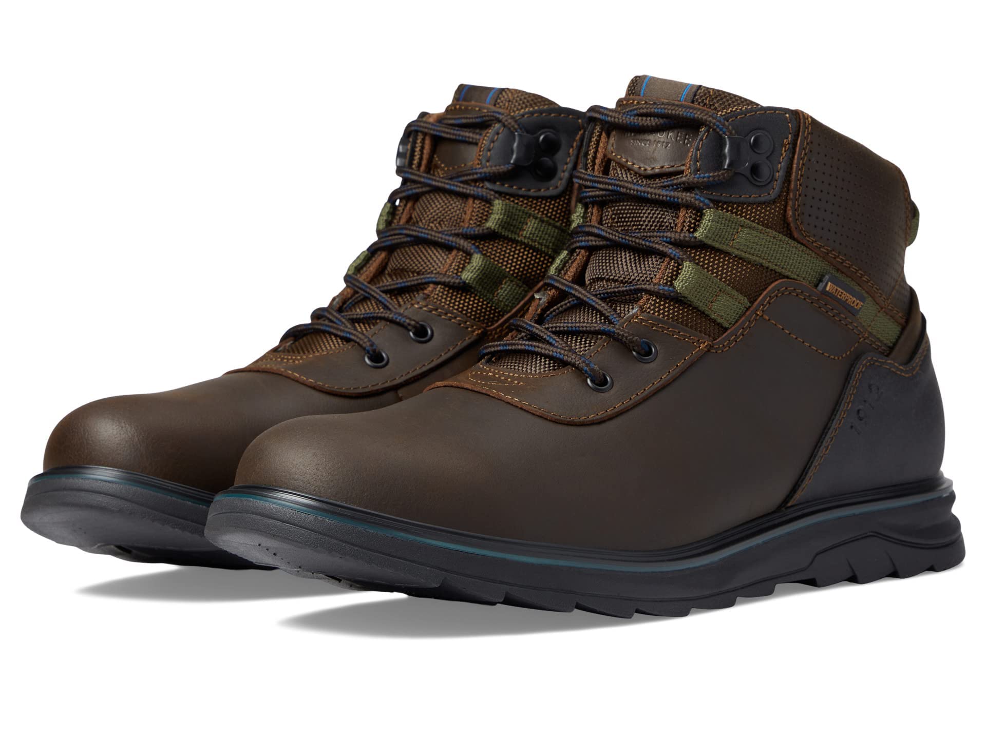 Bottines chukka imperméables cuir léger marron 42 homme - 7