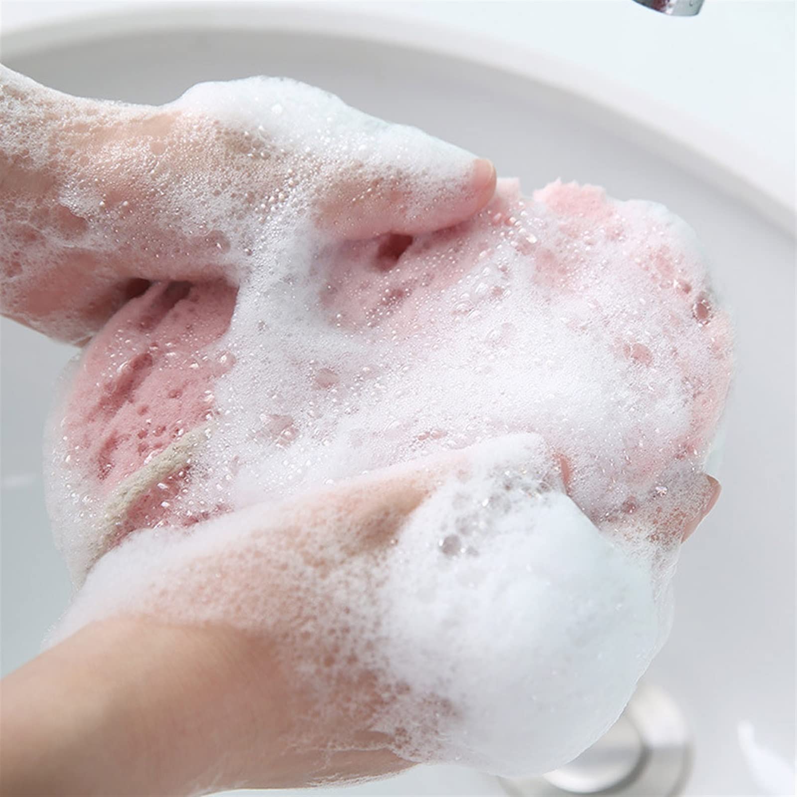 Esponja para la ducha, Esponja de baño corporal, cepillo en polvo for ducha, limpieza la piel, masaje hidratante
