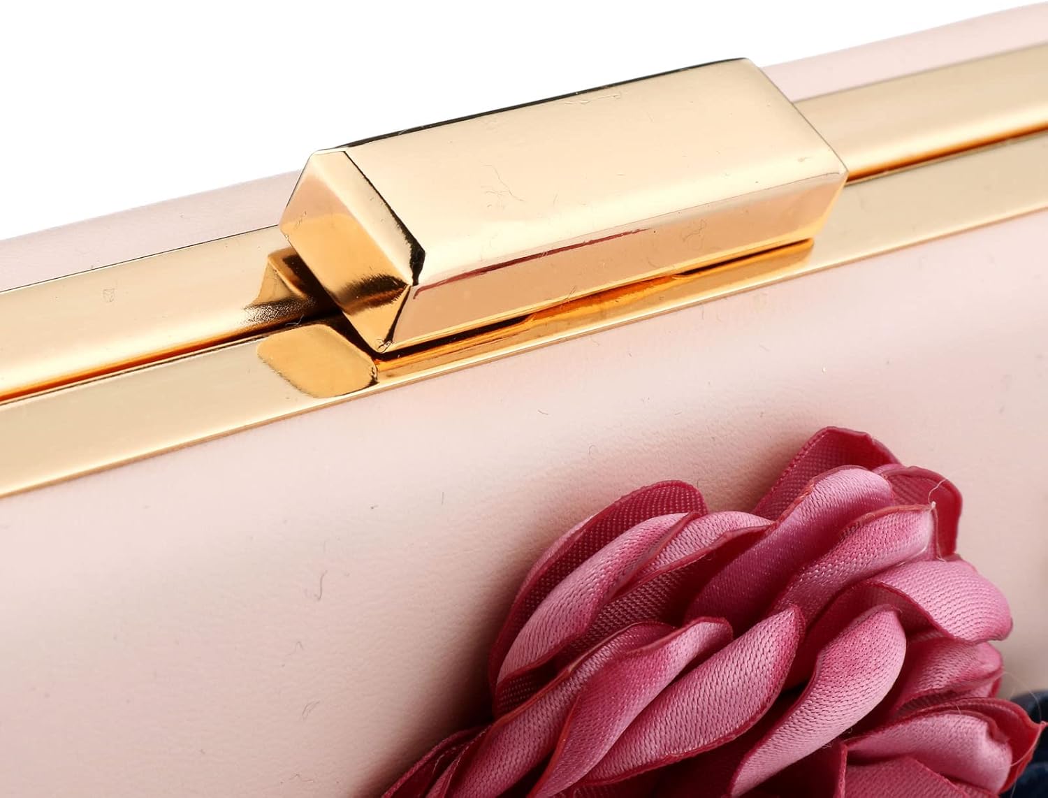 Comeon Floral Evening Bag for Women, Flower Evening Clutch Purse Elegant Banquet Handbag Lady Party Wedding Banquet Bag - Image 7